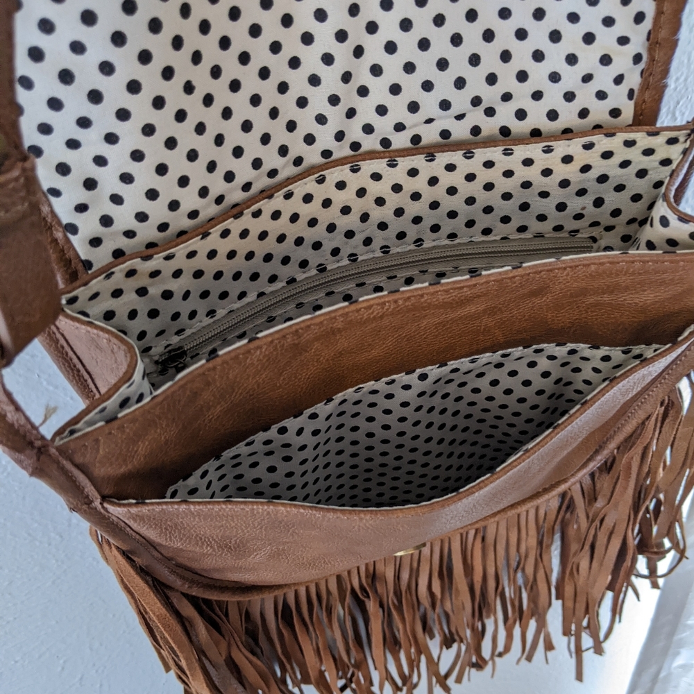 Madden Girl Boho Fringe Crossbody Bag - Picture 7 of 7